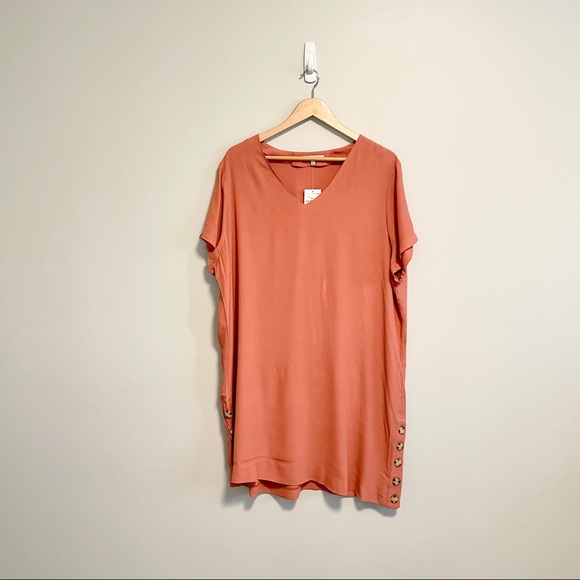 Madewell Side Button Dress size 2X Office Career - Picture 5 of 10